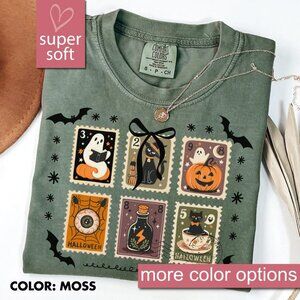Comfort Colors® Halloween Shirt, Halloween Shirt, Retro Ghost Shirt, Cute Fall